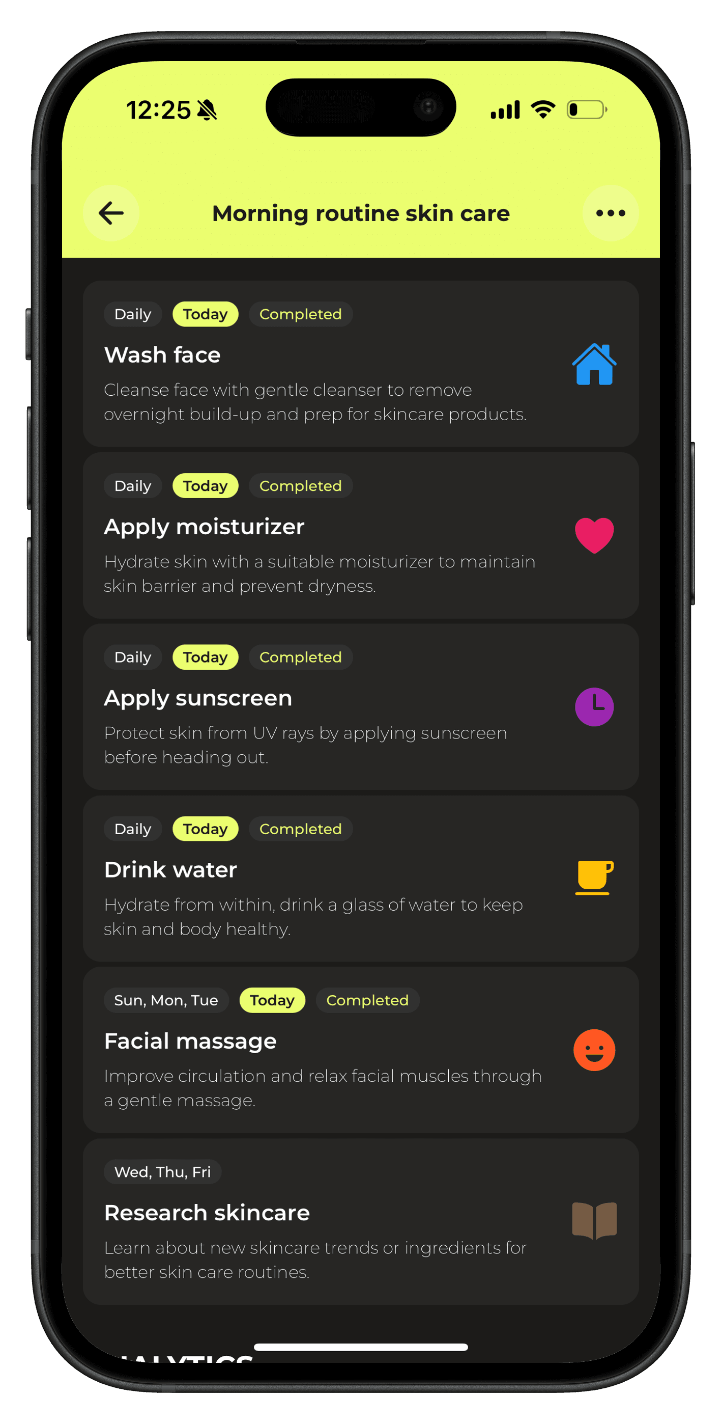 Daily Ritual Tracking