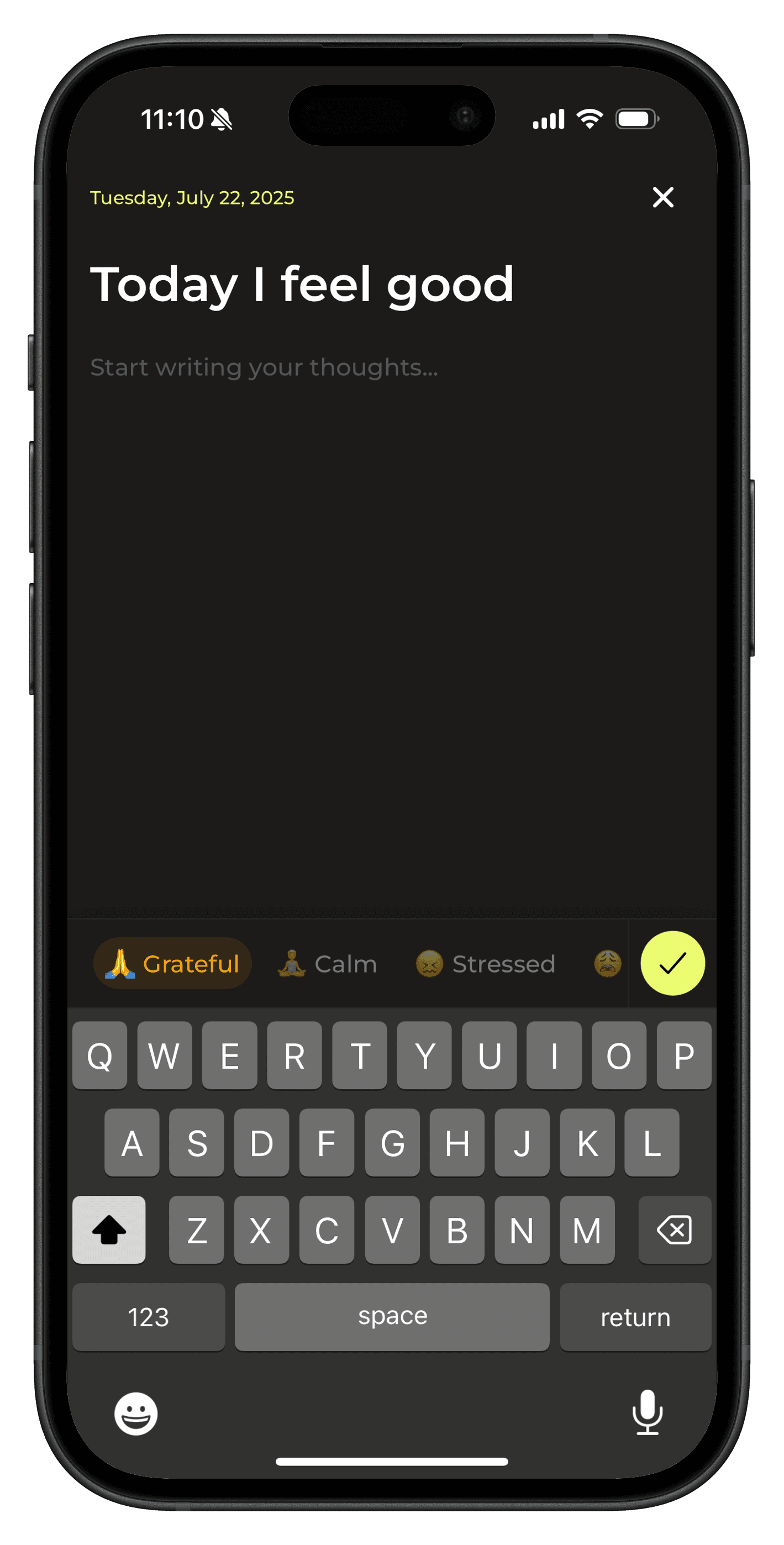 AI-Guided Journaling